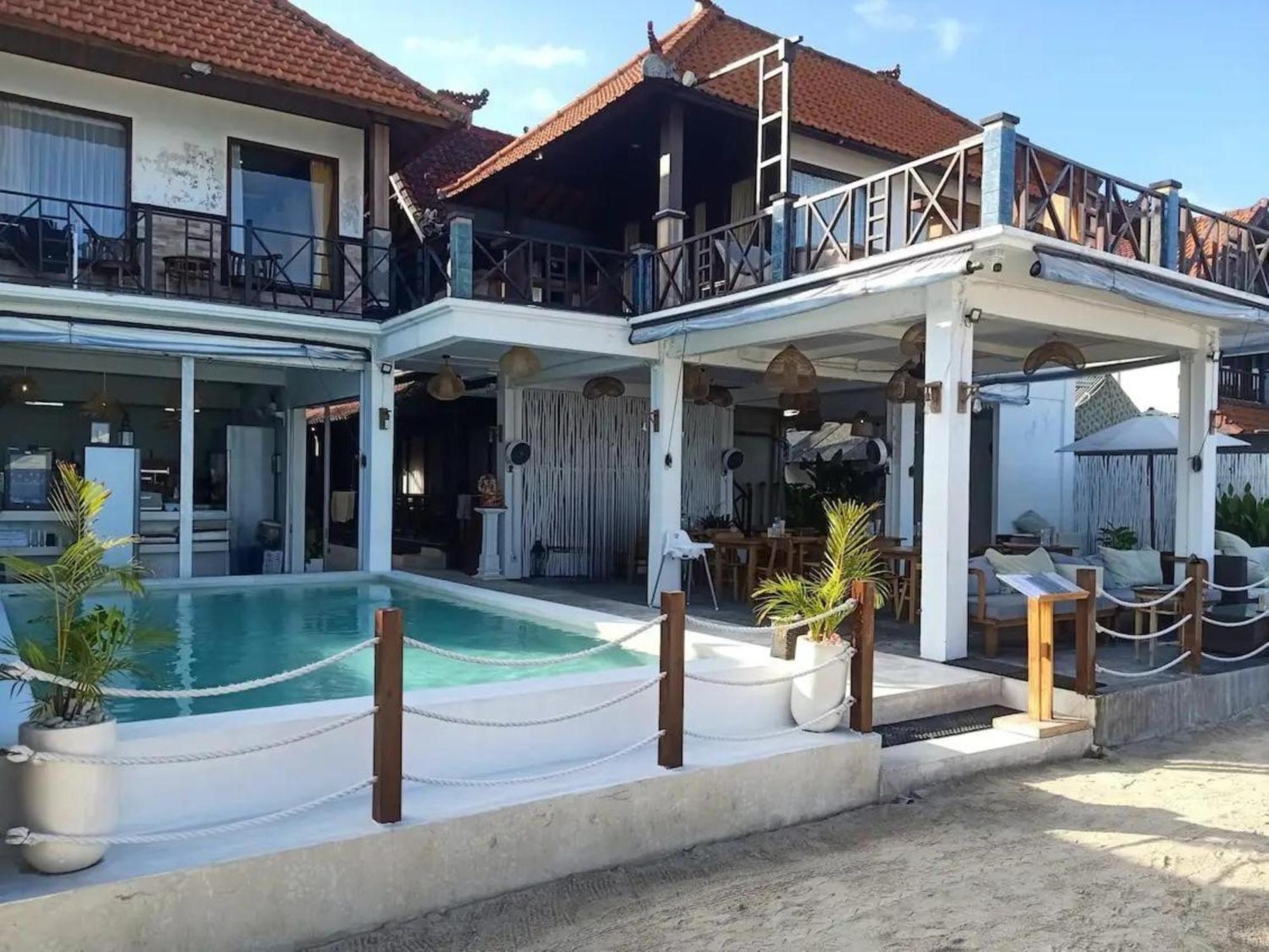 Hotel The Beach Huts Lembongan Exterior foto